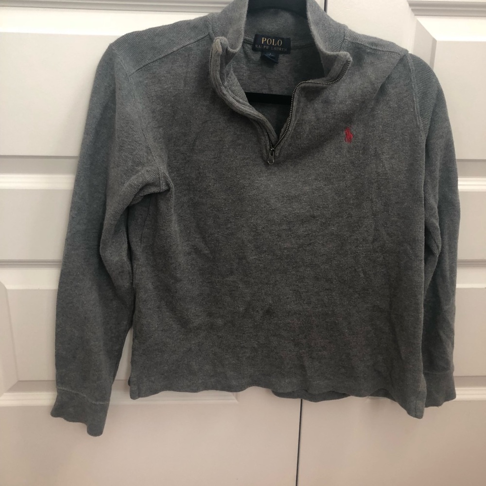 Kids polo pullover